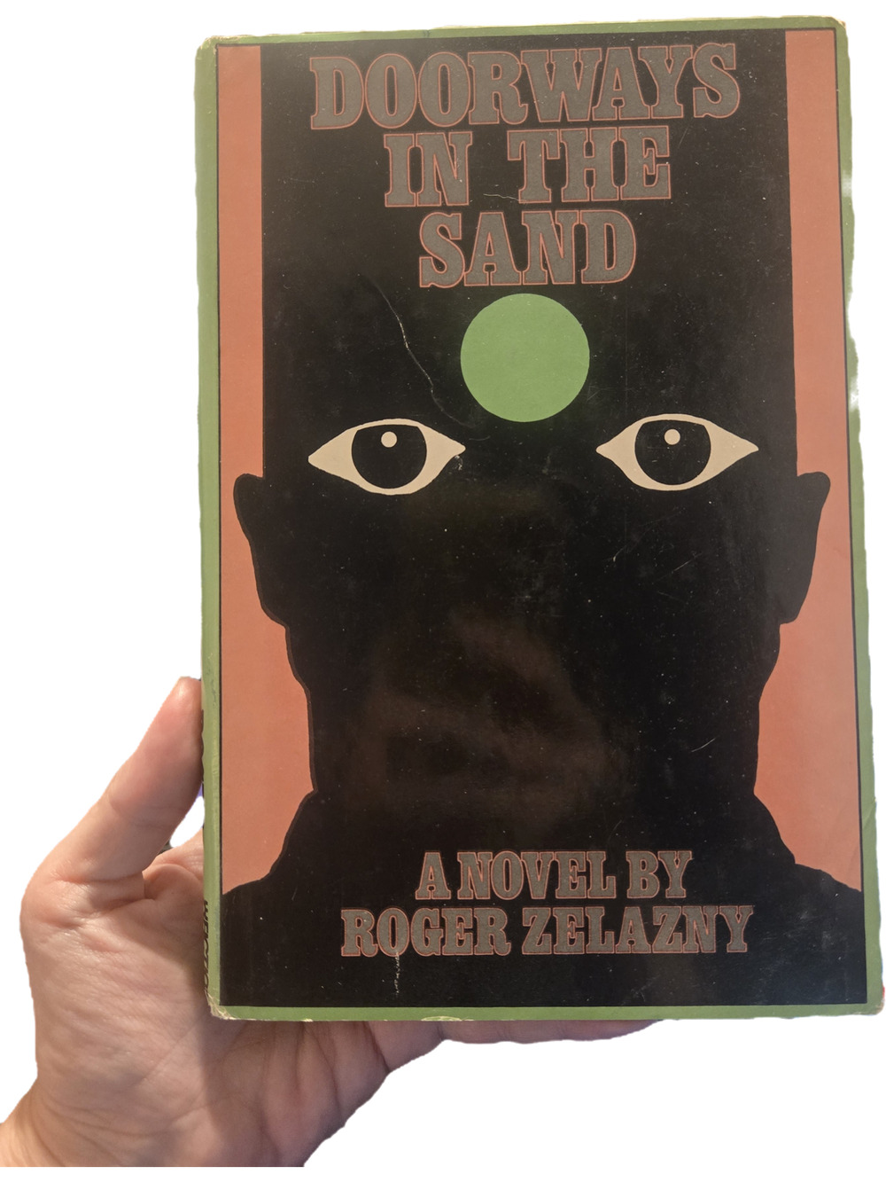 DOORWAYS IN THE SAND ROGER ZELAZNY HARDCOVER BOOK CLUB EDITION VINTAGE
